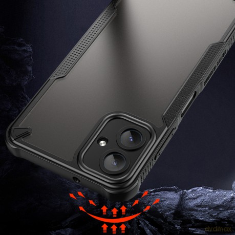 Nakładka Defender Matt do Samsung Galaxy A06 4G czarna