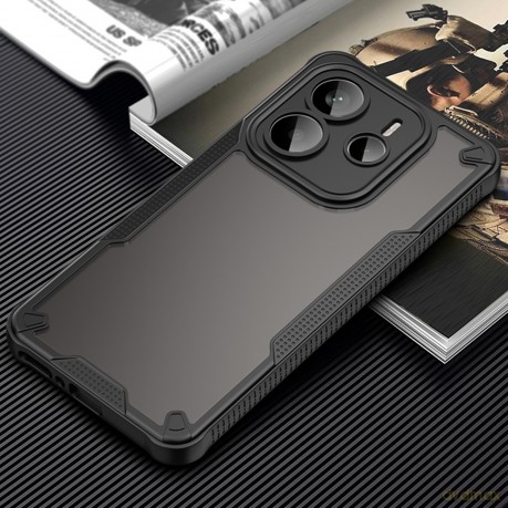 Nakładka Defender Matt do Xiaomi Note 14 5G (Global) czarna
