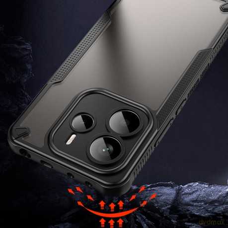 Nakładka Defender Matt do Xiaomi Note 14 5G (Global) czarna