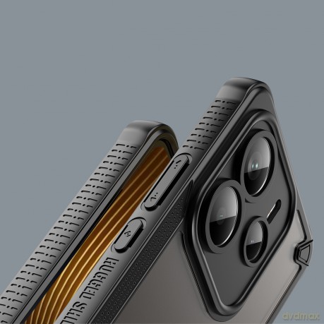 Nakładka Defender Matt do Xiaomi Note 14 5G (Global) czarna