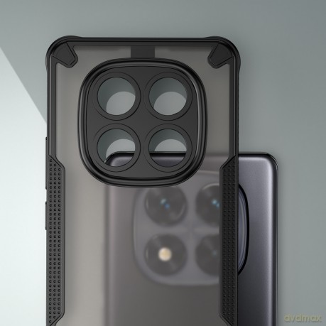 Nakładka Defender Matt do Xiaomi Redmi Note 14 Pro Plus 5G (Global) czarna