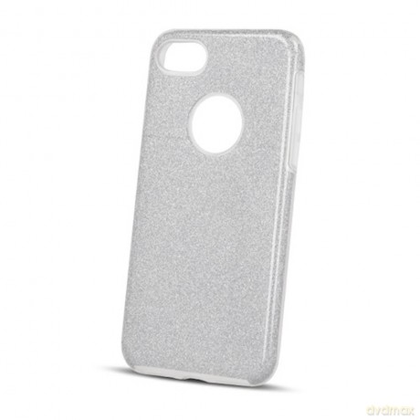 Nakładka Glitter 3w1 do iPhone 16e srebrna