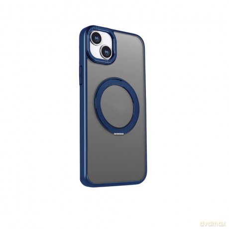 Nakładka Mag Ring Rotating do iPhone 16 Plus 6,7" granatowa