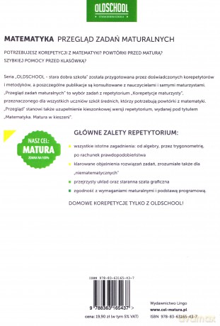 Matematyka. Przegląd zadań maturalnych - Danuta Zaremba [KSIĄŻKA]