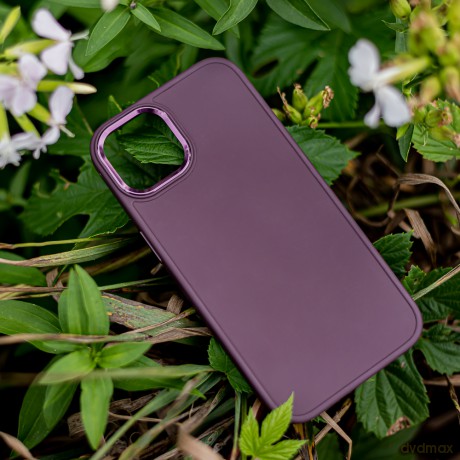 Nakładka Satin do iPhone 16e burgundowa