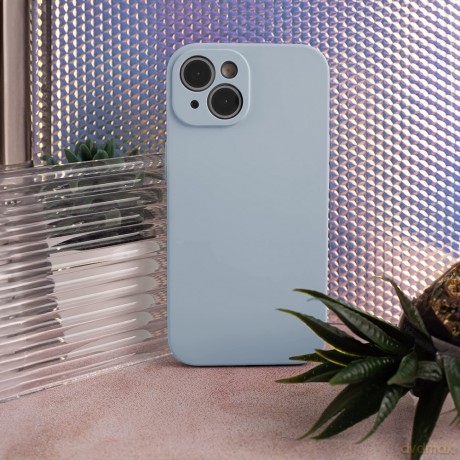Nakładka Silicon do iPhone 16 6,1" baby blue