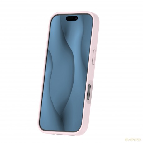 Nakładka Silicone Thin Mag do iPhone 12 / 12 Pro 6,1" jasnoróżowa