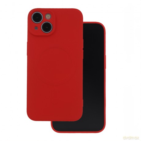 Nakładka Simple Color Mag do iPhone 16e czerwona