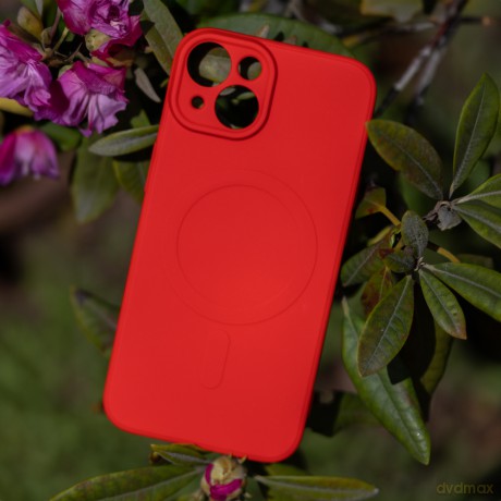 Nakładka Simple Color Mag do iPhone 16e czerwona