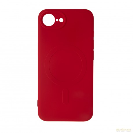 Nakładka Simple Color Mag do iPhone 16e czerwona