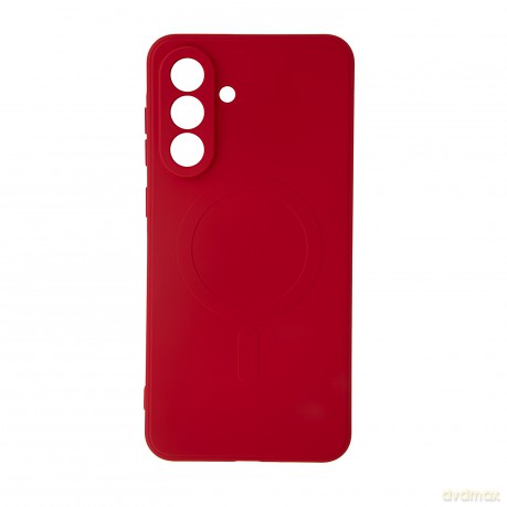 Nakładka Simple Color Mag do Samsung Galaxy A56 5G czerwona