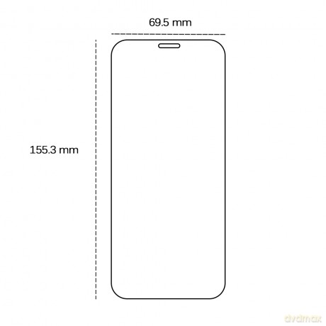 Szkło hartowane 2,5D do Honor X8C 4G