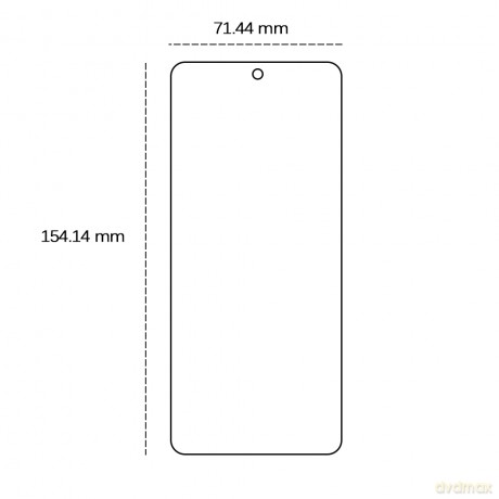 Szkło hartowane 2,5D do Samsung Galaxy S25 Edge