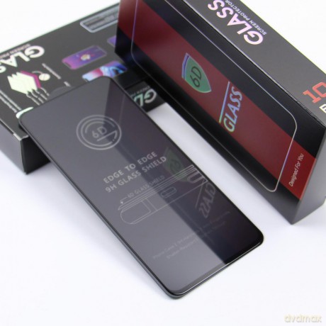 Szkło hartowane 6D do iPhone 12 / 12 Pro 6,1'' czarna ramka 10w1