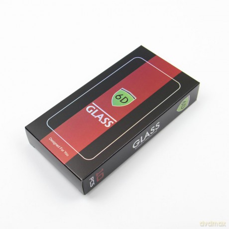 Szkło hartowane 6D do iPhone 16e czarna ramka 10w1