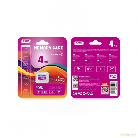 XO karta pamięci 4GB microSDHC kl. 10