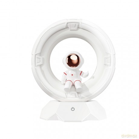 XO lampa LED OZ12 astronauta 1200mAh biała