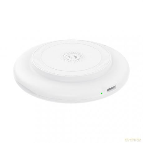 XO ładowarka bezprzewodowa indukcyjna CX031 biała 15W z kablem USB-C - USB-C i zestawem adapterów