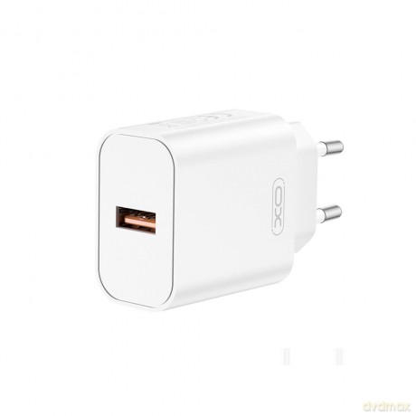 XO ładowarka sieciowa CE33 QC 18W 1x USB biała