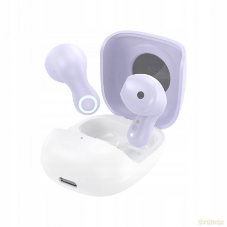 XO słuchawki Bluetooth G28 TWS fioletowe