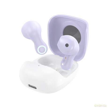XO słuchawki Bluetooth G28 TWS fioletowe