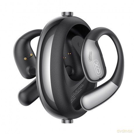 XO słuchawki Bluetooth G36 OWS czarne tłumacz AI