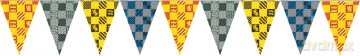 Banner Harry Potter Hogwarts Houses flagi