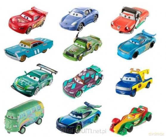 Cars 3 Auta 3 samochody, autka Clipstrip mix