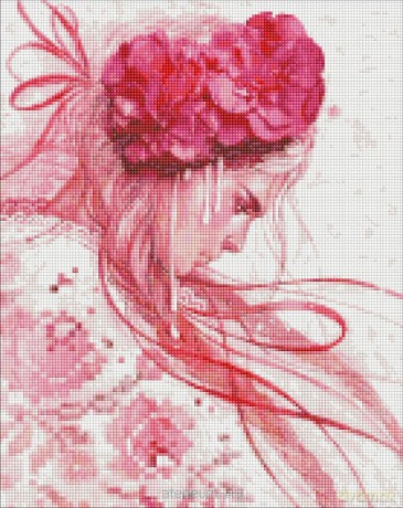 Diamentowa mozaika - Wyrafinowany i mocny 40x50 cm