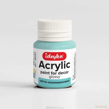 Farba akrylowa Jasny akwamaryn 20ml