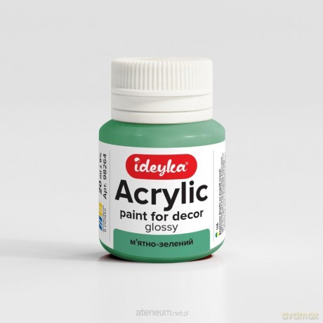 Farba akrylowa Miętowa zieleń 20ml