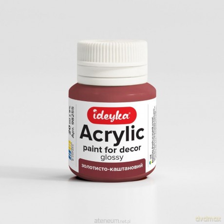 Farba akrylowa Złoty kasztan 20ml