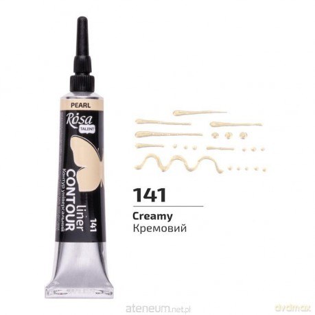 Farba aktylowa kontur universal perł creamy 20ml