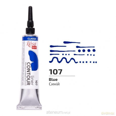 Farba aktylowa konturowa universal blue 20ml