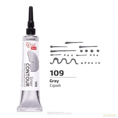 Farba aktylowa konturowa universal gray 20ml