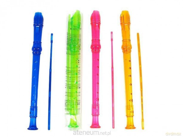 Flet prosty, przezroczysty 33 cm