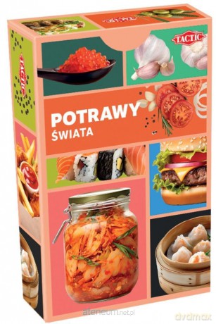 Gra karciana Potrawy świata PL [KARTY]
