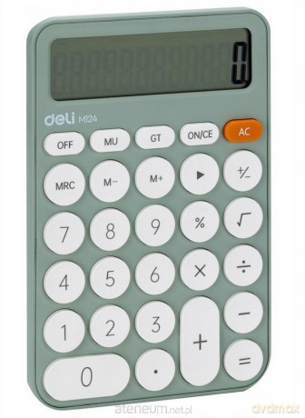 Kalkulator M124 12-pozycyjny zielony