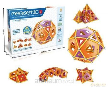 Klocki magnetyczne 98el [KLOCKI]