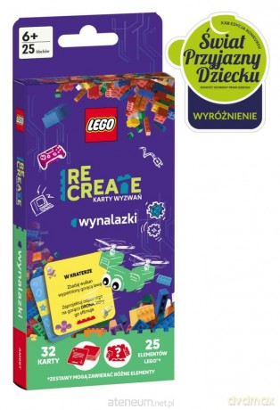 LEGO Recreate. Karty Wyzwań. Wynalazki [KARTY]