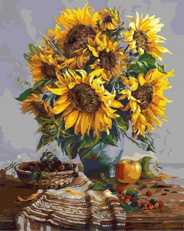 Malowanie po numerach - Martwa natura 40x50 cm