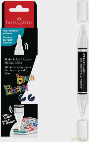 Marker akrylowy Black Edition biały