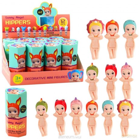 Mini laleczka na telefon 6cm [FIGURKA]