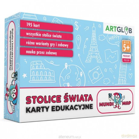 MundiMap Karty Edukacyjne Stolice Świata [GRA]