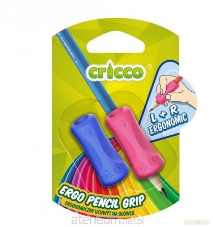 Nakładka na ołówek i kredki Soft Grip 2szt