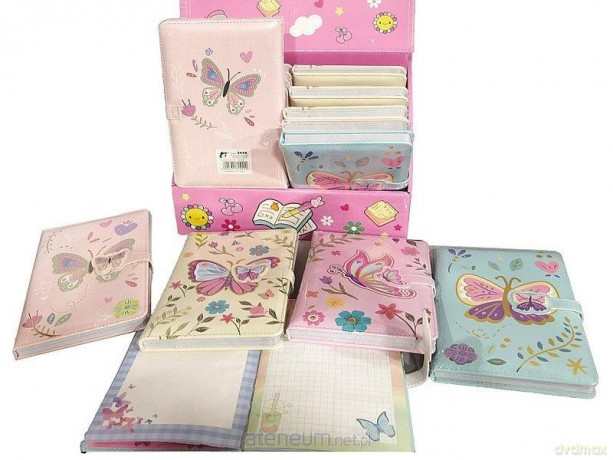 Notes z Motylem 19x13 cm MIX