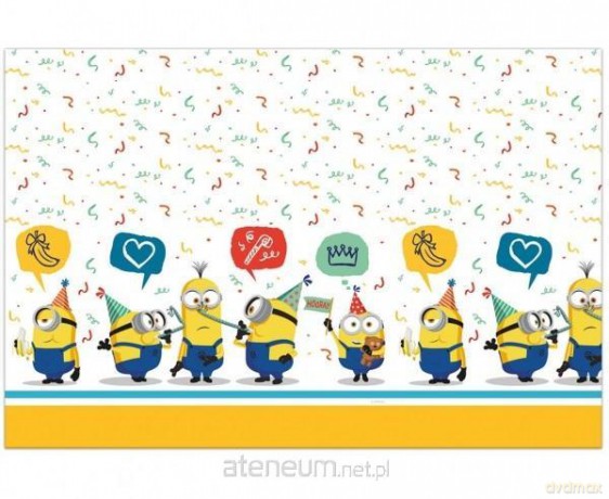 Obrus plastikowy Minions 2 120x180 cm