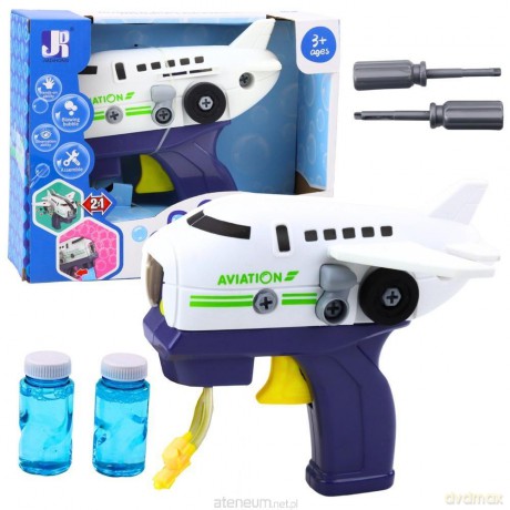 Pistolet do baniek mydlanych 2w1