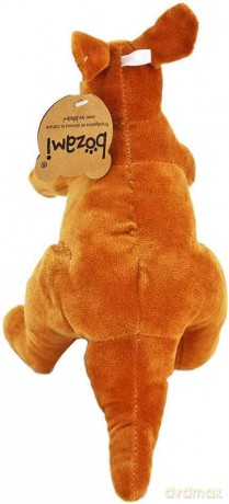 Pluszowy Bozami Kangur z młodym 23 cm+mały 9 cm