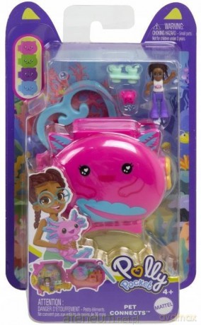 Polly Pocket Pet Connects Axolotl [FIGURKA]
